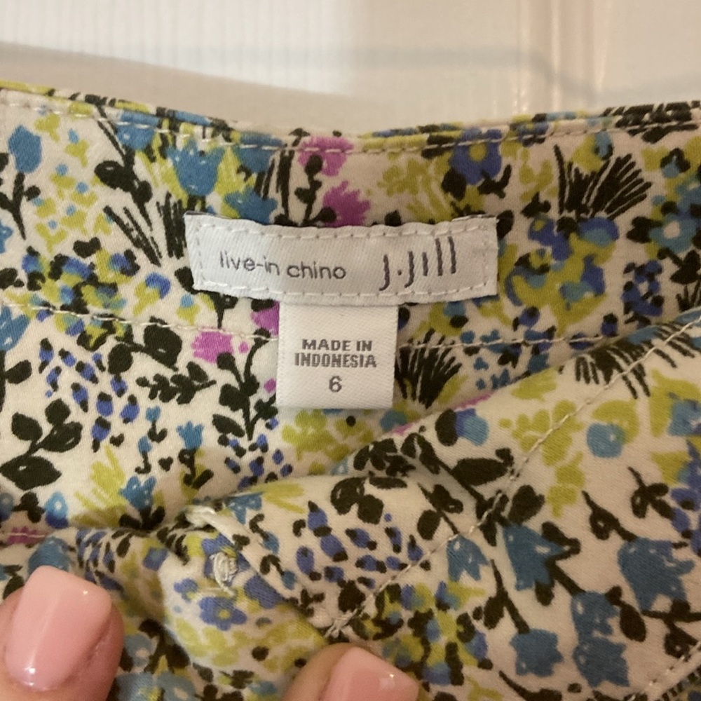 Floral cotton skirt - Picture 2 of 5